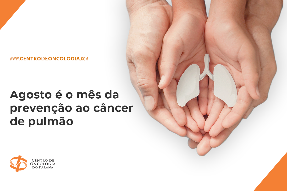 Agosto Branco - mês da prevenção ao câncer de pulmão