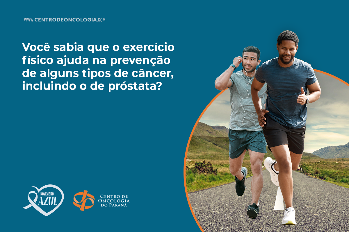Exercícios físicos e o câncer de próstata