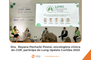 Médica do COP participa do Lung Update Curitiba 2023