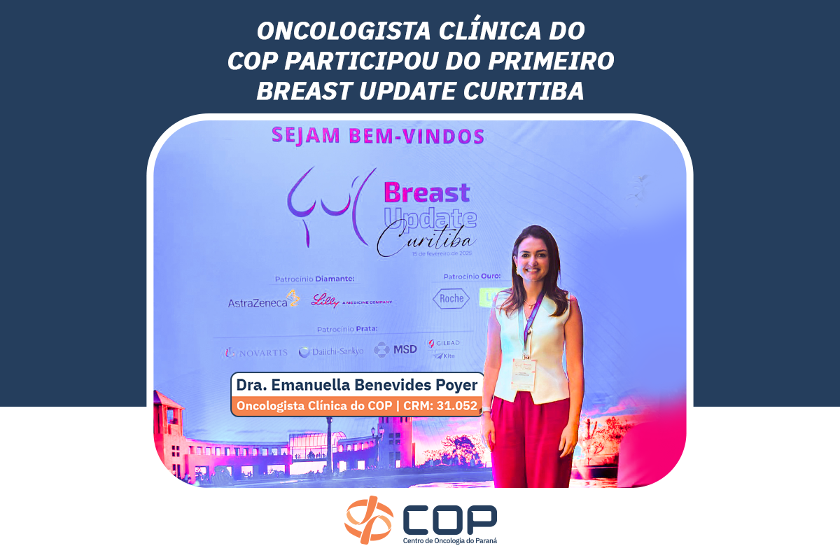 Primeiro Breast Update Curitiba contou com participação de oncologista clínica do COP