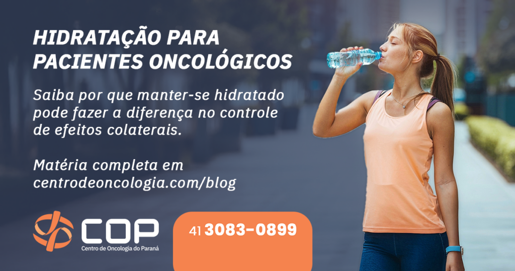A importância da hidratação para pacientes oncológicos